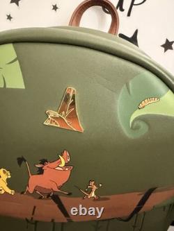 Loungefly Jungle Lion King Mini Backpack Disney Exclusive Box Lunch Rare