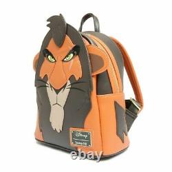 Loungefly Scar Mini Backpack & Wallet Disney's The Lion King New In Hand