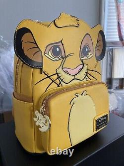 Loungefly X Disney Lion King Baby Simba Cosplay Mini Backpack Exclusive In Hand