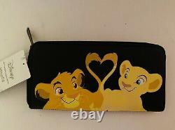 Loungefly x Disney The Lion King Simba & Nala Backpack, Wallet & Lanyard