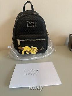 Loungfly mini backpack. Lion king Simba RARE