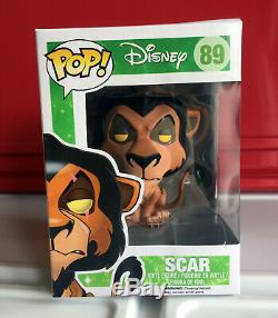 MIB Disney Scar Lion King Funko POP #89 Vinyl Figure
