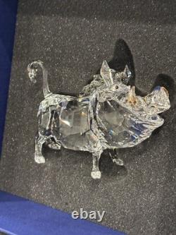 MINT Pumba Swarovski 1049784 Disney's The Lion King Stayed In Original Box W COA