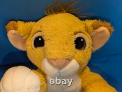 Mattel Baby Simba Disney Lion King Plush Plush Lion King 1993 Excellent