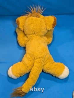 Mattel Baby Simba Disney Lion King Plush Plush Lion King 1993 Excellent