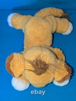 Mattel Baby Simba Disney Lion King Plush Plush Lion King 1993 Excellent