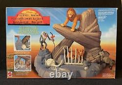 Mattel The Lion King Pride Rock Playset Disney 1994 MISB