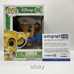 Matthew Broderick The Lion King Disney AUTOGRAPH Simba Signed Funko Pop ACOA