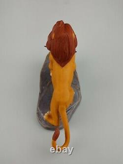 Mufasa & Zazu The Lion King Disney Store Figurine Figure Porcelain
