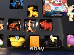 NESTLE MAGIC BALL DISNEY FIGURES COMPLETE SET LION KING HERCULES ALADDIN Rare