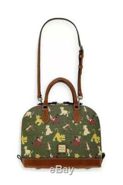 NEW Disney Parks Dooney & Bourke The Lion King Zip Satchel Handbag Purse Bag