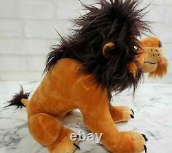 NEW Disney Store Japan The Lion King SCAR BIG Plush Doll Villans H27cm(10.62in)