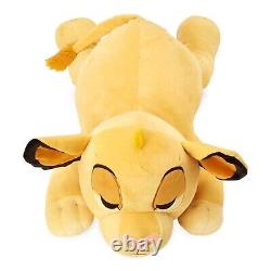 NEW Disney Store Simba Cuddleez Plush Large 25 Super Soft The Lion King