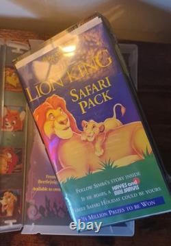 NEW SEALED! The Lion King Walt Disney Classics PAL UK VHS with Original Booklet