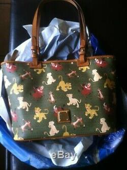 NWT Disney Parks DOONEY & BOURKE The Lion King TOTE BAG IN HAND SALE