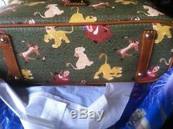 NWT Disney Parks DOONEY & BOURKE The Lion King TOTE BAG IN HAND SALE