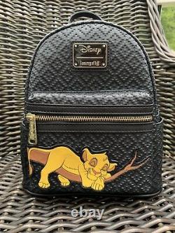 NWT Loungefly Sleeping Simba Lion King Disney Mini Backpack LE 600