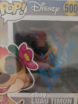 Nathan Lane signed Voice of Timon Funko Pop Lion King autograph Beckett BAS