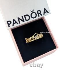 New 100% Authentic PANDORA 14k Gold Plated Disney The Lion King Ring 163362C00