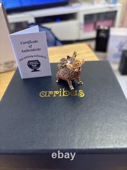 New Disney Arribas Brothers Swarovski Crystal Pumba Lion King Jeweled Figure
