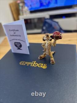 New Disney Arribas Brothers Swarovski Crystal Timon Lion King Jeweled Figure