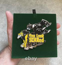 New Disney DLP DLRP Disneyland Paris Lion King Hyenas Scar Jumbo Pin LE 700