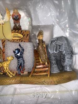 New Disney Lion King Broadway Original Snow Globe With Music Box U. S. A. Seller