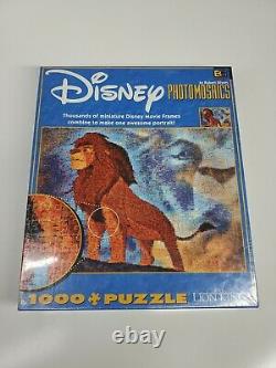 New RARE Disney Photomosaics The Lion King Jigsaw Puzzle 1000 pieces Sealed