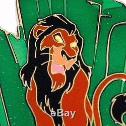 New RARE LE 125 Disney PinBoys Club Evil Villain Lion King Uncle of Simba Scar