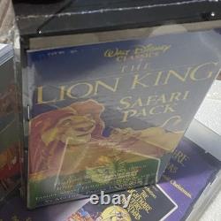 New & Sealed VHS The Lion King Walt Disney Classics Tape With Original Booklet