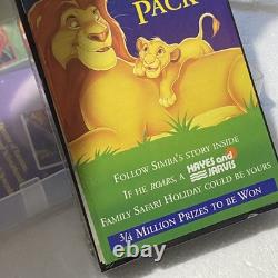 New & Sealed VHS The Lion King Walt Disney Classics Tape With Original Booklet