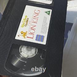 New & Sealed VHS The Lion King Walt Disney Classics Tape With Original Booklet