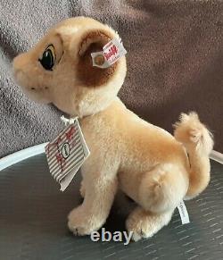 New Steiff Disney Lion King Nala-All tags and button. 9.6 Tall