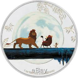 Niue 2019 4x1 OZ Silver Proof Coin Set- Disney The Lion King