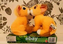 ODDITY YELLOW NALA Disney Mattel 1993 The Lion King Sweetheart Plush Toys MIB