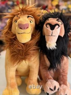 Official Disney Mufasa Scar plush bundleLion King soft toy teddy doll