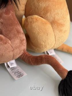Official Disney Mufasa Scar plush bundleLion King soft toy teddy doll