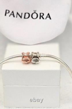Pandora Disney Lion King Nala Silver Rose Gold Charms 14K