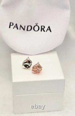 Pandora Disney Lion King Nala Silver Rose Gold Charms 14K