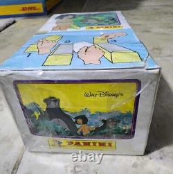 Panini Disney 8 sealed Sticker Boxes Aladdin, Jungle Book, Lion King, Elliot
