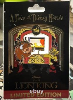 Piece Of Disney Movie Pin PODM LE2000 The Lion King Simba (B)