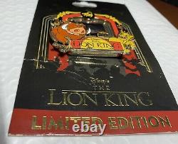 Piece of Disney Movies Pin The Lion King Rafiki Holding Simba LE 2000 Grail PODM