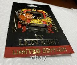 Piece of Disney Movies Pin The Lion King Simba & Scar Film Rare LE 2000 PODM