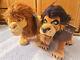 Plush Simba Scar Lion King Disney Store Tag Set From Japan 37cm 28cm