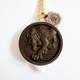 Q-pot Disney Lion King Scar Cocoa Cookie Pendant Necklace New Japan