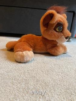 RARE 1998 Mattel Purring Kovu Plush Lion King II Simba's Pride Working Sound