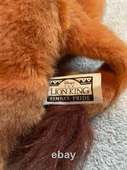 RARE 1998 Mattel Purring Kovu Plush Lion King II Simba's Pride Working Sound
