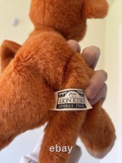 RARE 1998 Mattel Purring Kovu Plush Lion King II Simba's Pride Working Sound