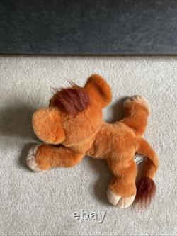 RARE 1998 Mattel Purring Kovu Plush Lion King II Simba's Pride Working Sound