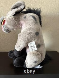 RARE 2011 Authentic Disney Store The Lion King Banzai Shenzi Ed Plush Hyena Set